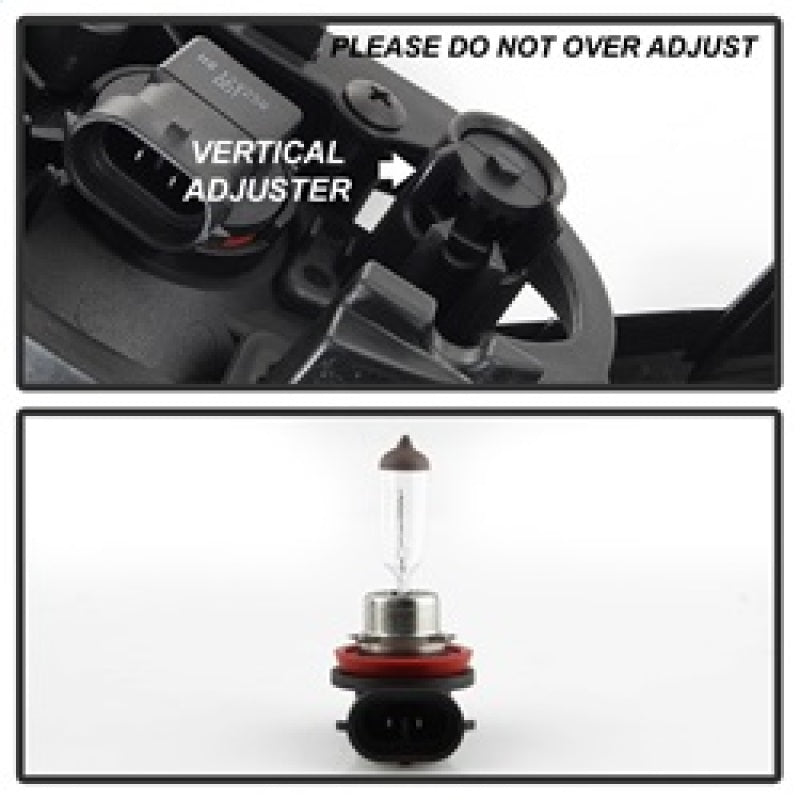 Spyder 17-18 Honda CRV OEM Fog Lights w/Switch & Cover - Clear (FL-HCRV2017-T-C) 5084903 5084903 Photo - Unmounted