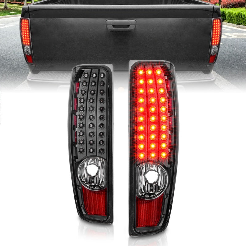 Anzo 04-10 Chevy Colorado LED Tailights G2 - Black 311385 311385 Photo - Primary