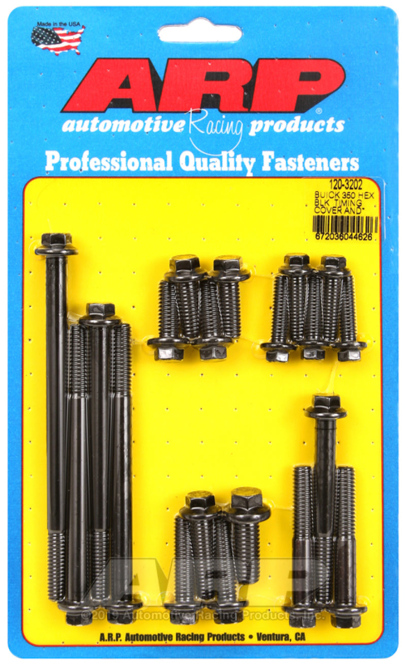 ARP Buick 350 Timing Cover & Water Pump Hex Bolt Kit 120-3202 User 1