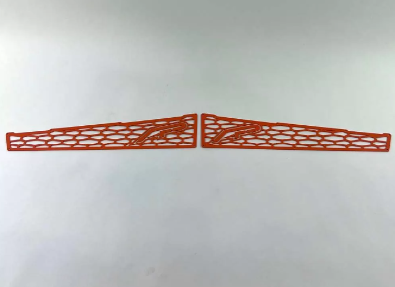 Agency Power 14-18 Polaris RZR XP 1000/XP Turbo Orange Aluminum Side Vent Covers AP-RZR-650-OR