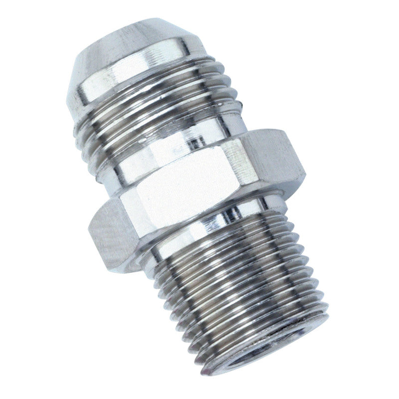 Russell -3 AN Stainless Flare to Pipe Straight 660412 Photo - Primary