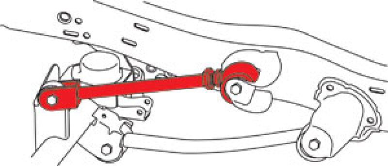 SPC Performance 18-23 Jeep Wrangler / 20-23 Gladiator Jeep Front Left Adjustable Upper Control Arm 13411 13411 Line Art
