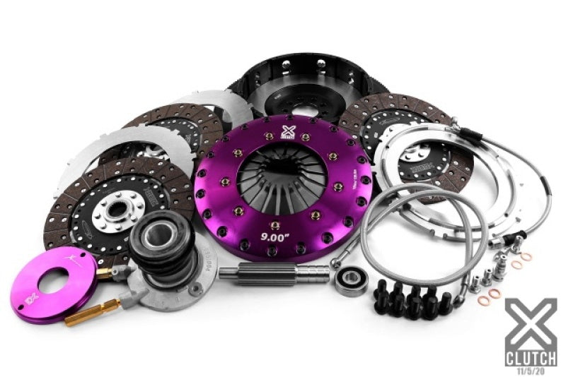 XCLUTCH 09-13 Chevrolet Corvette ZR1 6.2L 9in Triple Solid Organic Clutch Kit XKCR23630-3G XKCR23630-3G Photo - Primary
