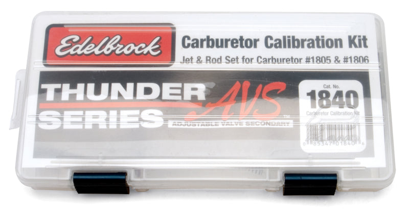 Edelbrock Calibration kit for 1805/1806 1840 Photo - Primary