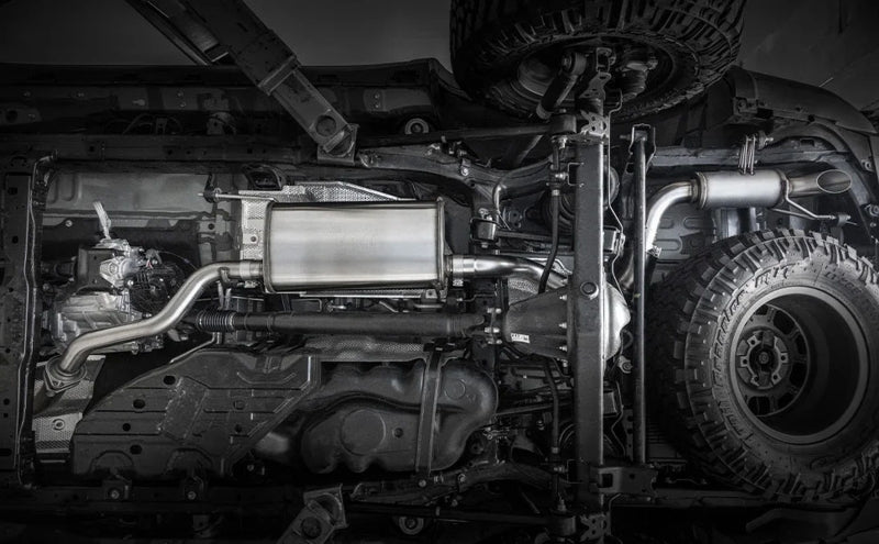 Magnaflow 24+ Toyota Land Cruiser Overland Cat-Back Exhaust System 19679 19679 Photo - Mounted