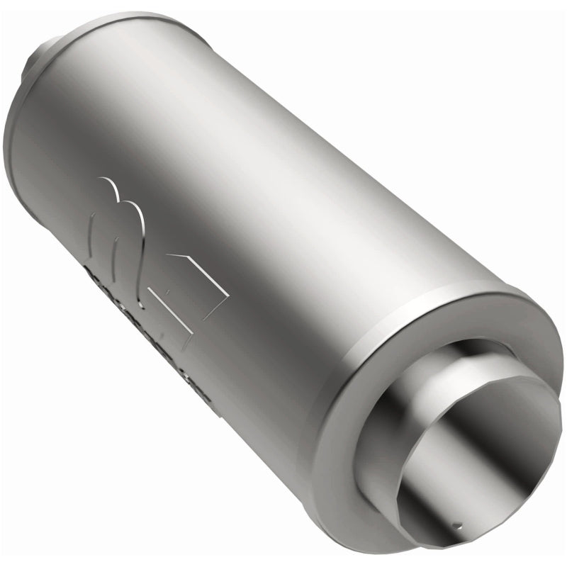 MagnaFlow 6" Round Center/Center Performance Muffler With Tip 14846 Photo - out of package