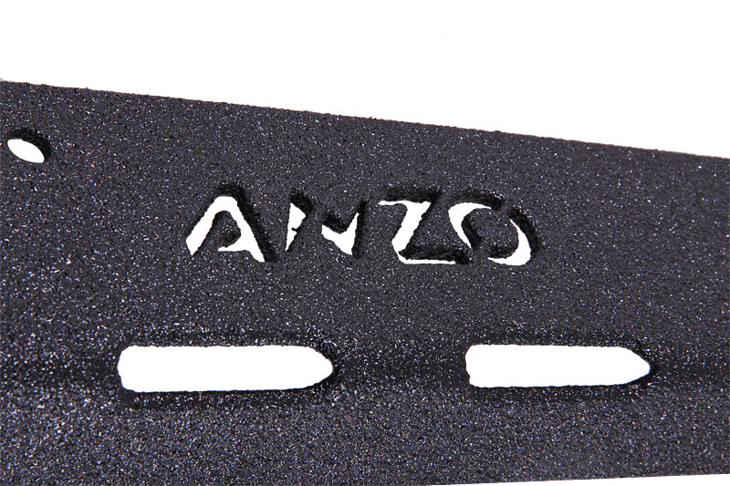 ANZO 1996-2006 Jeep Wrangler LED Bar Windshield Mounting Brackets 851034 851034 Photo - Unmounted