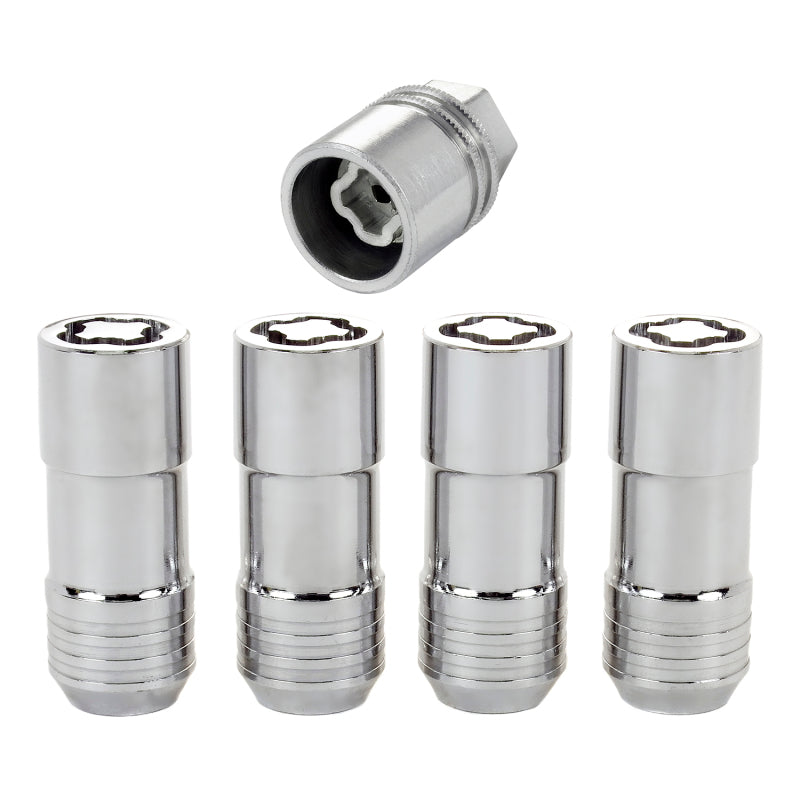 McGard Wheel Lock Nut Set - 4pk. (Cone Seat) M14X2.0 / 13/16 Hex / 2.25in. Length - Chrome 24205 24205 Photo - Primary