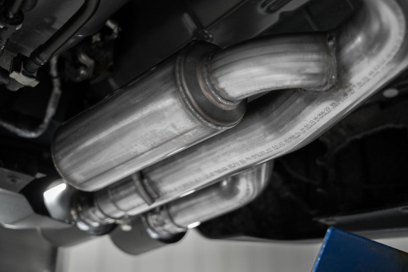 MBRP 2018+ Ford Mustang GT 5.0L T304 SS 3in Street to Race Conversion Kit MDS7205 MDS7205 Photo - Close Up