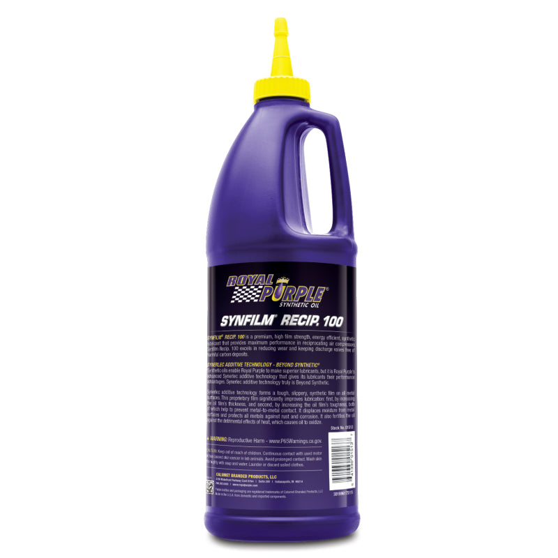 Royal Purple Air Compressor Oil Case 6x1qt Bottles ROY06513 06513 User 1