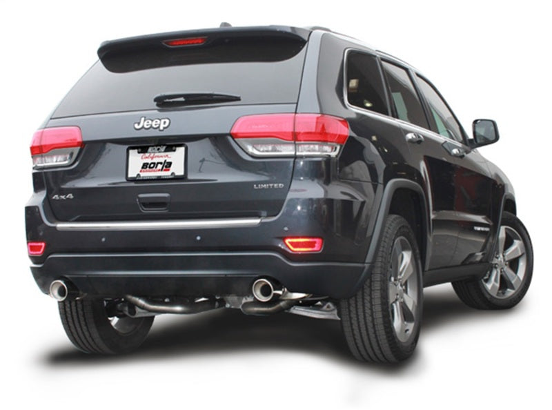 Borla 11-16 Jeep Grand Cherokee Limited/Laredo 5.7L 8cyl 4WD/RWD SS Catback Exhaust 140406 140406 Photo - Close Up