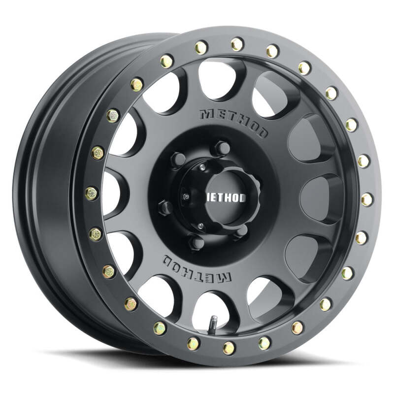 Method Race Wheels MR105 Beadlock Wheel Matte Black 17x9 -38 8x6.5 MR10579080538B Photo - Primary