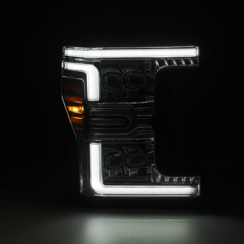 AlphaRex 17-19 Ford F-250/350/450/550 Super Duty NOVA-Series LED Proj Headlights Chrome w/SS & SBDRL 880347 880347 User 1