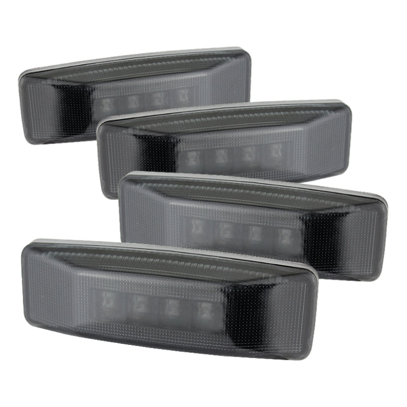 SPYDER Xtune Dodge Ram 94-02 Dually 2 Red LED+2 Amber LED Fender Lights 4pcs Smoke ACC-LED-DR94-FE-SM 9924705 9924705 Photo - Primary