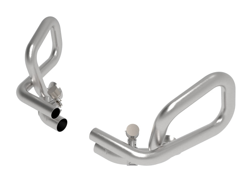 aFe 14-19 Porsche 911 H6-3.8/4.0L GT3 MACH Force-Xp 304 Stainless Steel Primary Muffler Delete Pipe 49C36441 49C36441 Photo - Primary