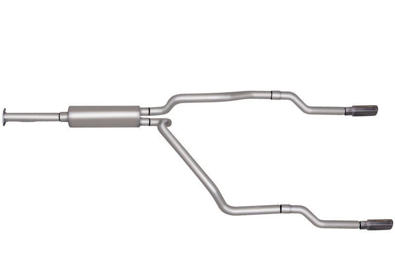 Gibson 96-98 Chevrolet K2500 Cheyenne 5.7L 2.5in Cat-Back Dual Split Exhaust - Stainless 65507 65507 Photo - Primary