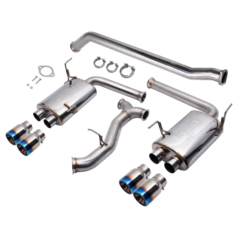 Injen 15-20 Subaru STI Cat Back Exhaust w/ Quad Titanium Tips SES1207TT SES1207TT Photo - out of package