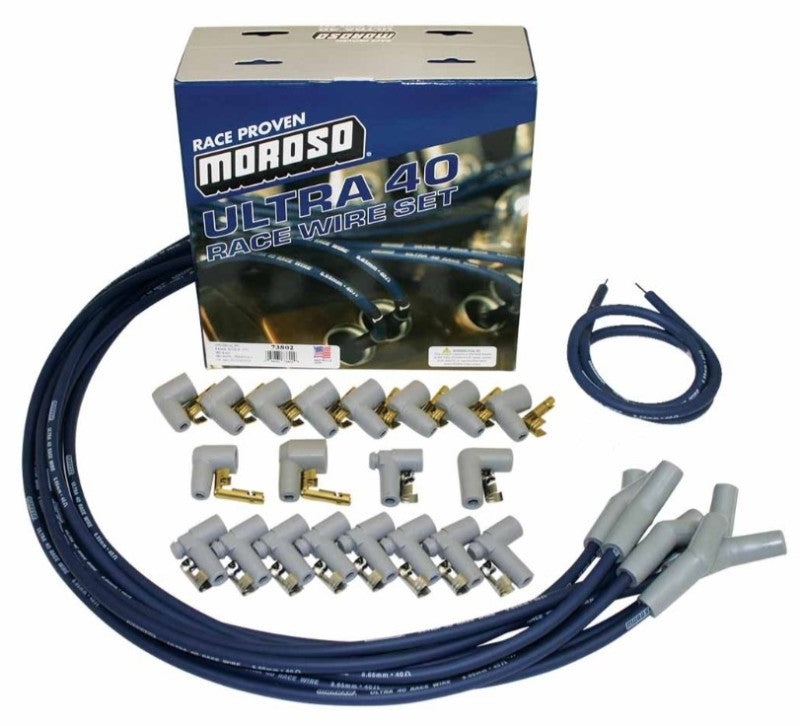 Moroso Ultra 40 Universal Blue Wire Set, 135 73802 User 1