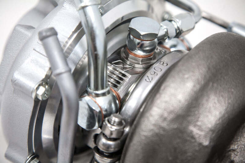 Forced Performance 2015+ Subaru WRX Blue Turbo 58mm Black Housing External WG w/Oil Line (D/S Only) 2025252-0502010 2025252-0502010 Photo - Primary