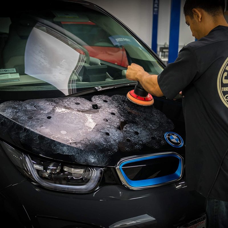 Chemical Guys Hex-Logic Quantum Medium-Heavy Cutting Pad - Orange - 5.5in (P12) BUFX112HEX5 BUFX112HEX5 User 1