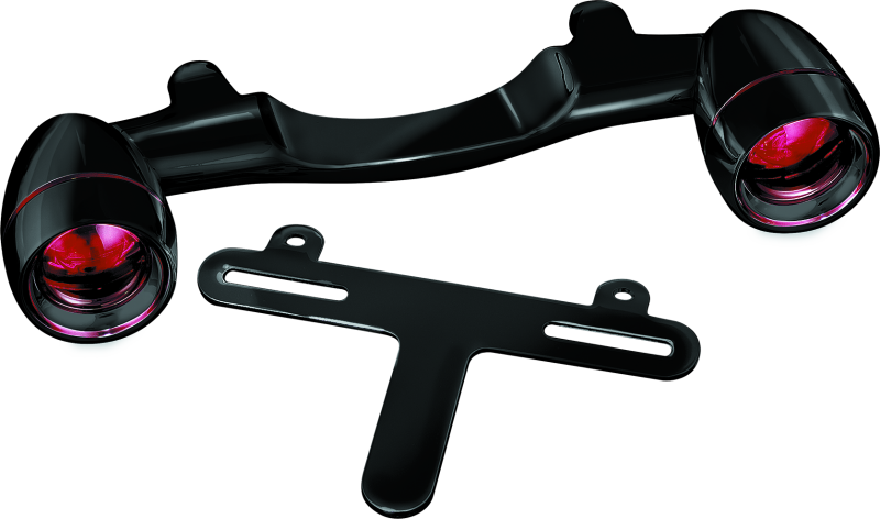 Kuryakyn Bullt Accent Lt Rear Bar Blk 5405 5405 Photo - Primary