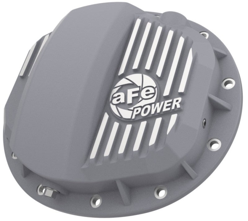aFe Pro Series GMCH 9.5 Rear Diff Cover Raw w/ Machined Fins 19-20 GM Silverado/Sierra 1500 46-71140A 46-71140A User 1