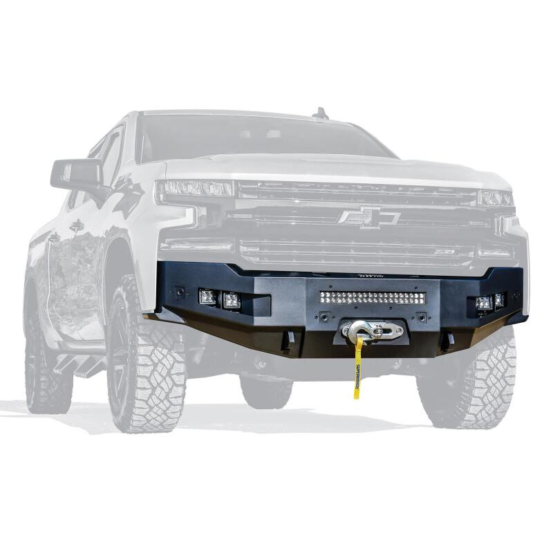 Westin 19-21 Chevrolet Silverado 1500 (Excl. Diesel & LD) Pro-Series Front Bumper - Textured Black 58-411215 58-411215 Photo - Mounted