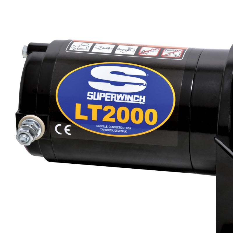 Superwinch 2000 LBS 12 VDC 5/32in x 49ft Steel Rope LT2000 Winch 1120210 1120210 Photo - Unmounted