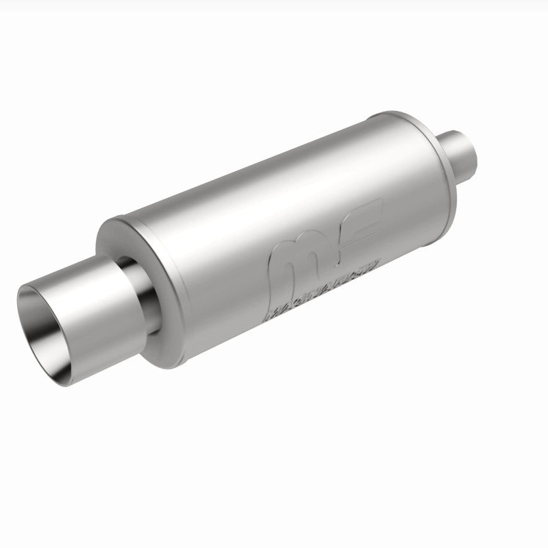 MagnaFlow 6" Round Center/Center Performance Muffler With Tip 14817 360 Degree Image Set