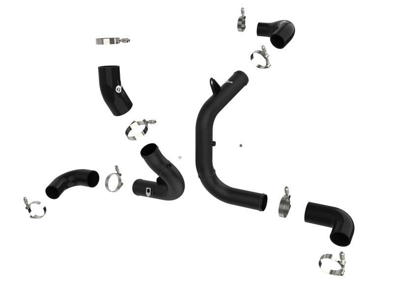 aFe Bladerunner Intercooler Hot and Cold Side Tubes for 22-23 Volkswagen GTI L4-2.0L (t) 46-20604-B 46-20604-B Photo - Unmounted