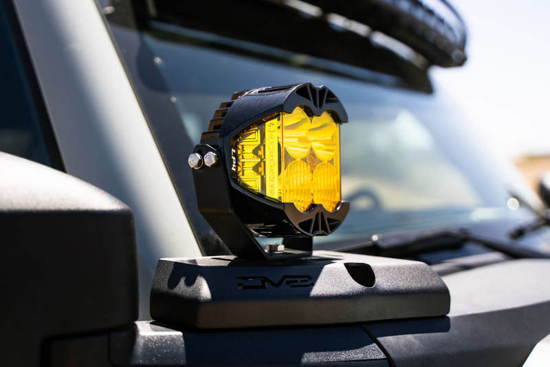 DV8 Offroad DV8 21-22 Ford Bronco A-Pillar Pod Light Mounts LBBR-02 LBBR-02 Photo - Mounted