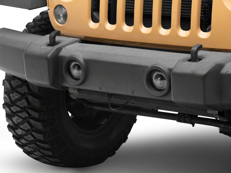 Raxiom 18-23 Jeep Wrangler JL Axial Series Angel Eye LED Fog Lights J177415 J177415 Photo - Close Up