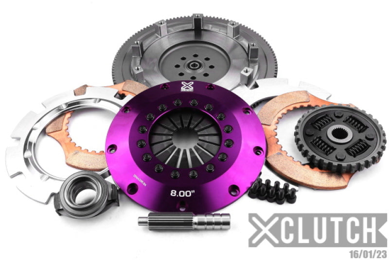 XCLUTCH 15-17 Subaru WRX Base 2.0L 8in Twin Sprung Ceramic Clutch Kit XKSU20522-2B XKSU20522-2B Photo - Primary
