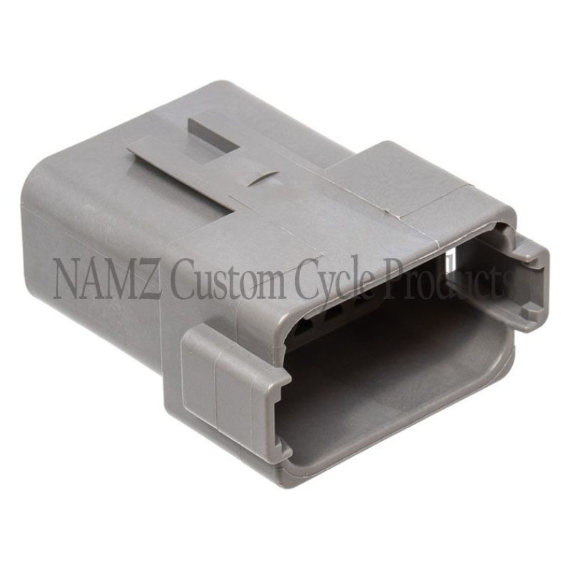 NAMZ Deutsch DT Series 12-Wire Receptacle & Wedgelock - Gray (HD 72129-94GY) DR-12G DR-12G Photo - Primary