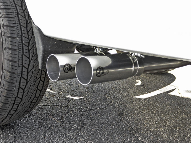 aFe POWER Rebel Series 3" to 2-1/2" 409 SS Cat-Back Exhaust System 49-44062-P Photo - Mounted