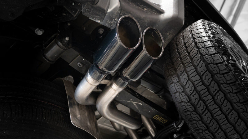 Borla 23-24 Chevrolet Colorado / 23-24 GMC Canyon S-Type Catback Exhaust w/Black Chrome Tips 140943BC 140943BC Photo - Close Up