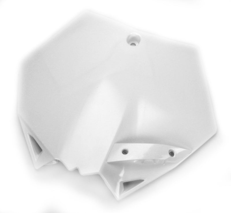 Cycra 07-14 KTM SX/XC/SX-F/XC-F/XCF-W/XC-W/EXC/EXC-R/XCR-W Stadium Number Plate White 1CYC-0800-42 1CYC-0800-42 Photo - Primary