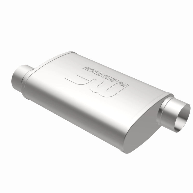 Magnaflow Muffler Mag 3in 409SS 14X4X9 3 O/O 11239 11239 360 Degree Image Set