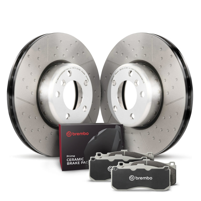 Brembo OE 08-13 BMW 135i Front Disc Brake Kit KT00B90 KT00B90 Photo - Primary