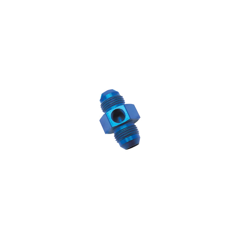 Russell -8 AN Flare To 3/8 Inch Pipe Pressure Adapter (Blue Finish) 670080 Photo - Primary