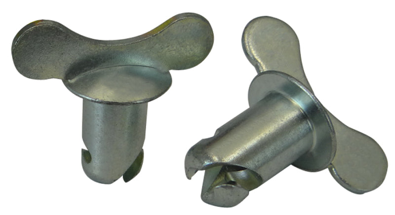 Moroso Quick Fastener - Butterfly Head - 7/16in x.550in - Steel - 10 Pack 71272 71272 Photo - Primary