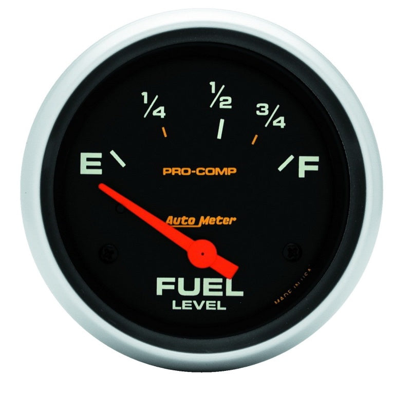 Autometer Pro-Comp Fuel Level Gauge - 2 5/8" 73Oe To 10Of, Electric 5416 Photo - Primary