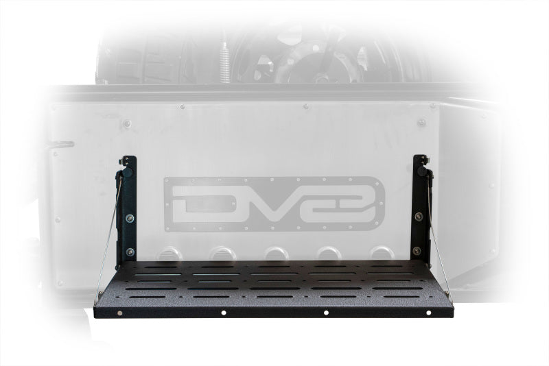 DV8 Jeep JK Tailgate Mounted Table (Trail Table) - Black TTJK-01 TTJK-01 User 1