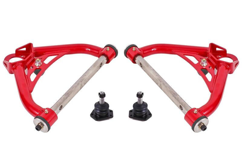 BMR Suspension BMR 70-81 Chevrolet Camaro A-Arms Upper Non-Adjustable Delrin Std Ball Joint - Red AAU321R AAU321R User 1