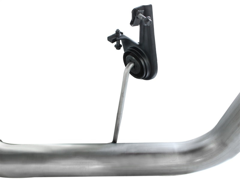 aFe Cat-Back Stainless Steel Dual Exit Exhaust System - Ford F-150 11-14 49-43056-B Photo - Unmounted