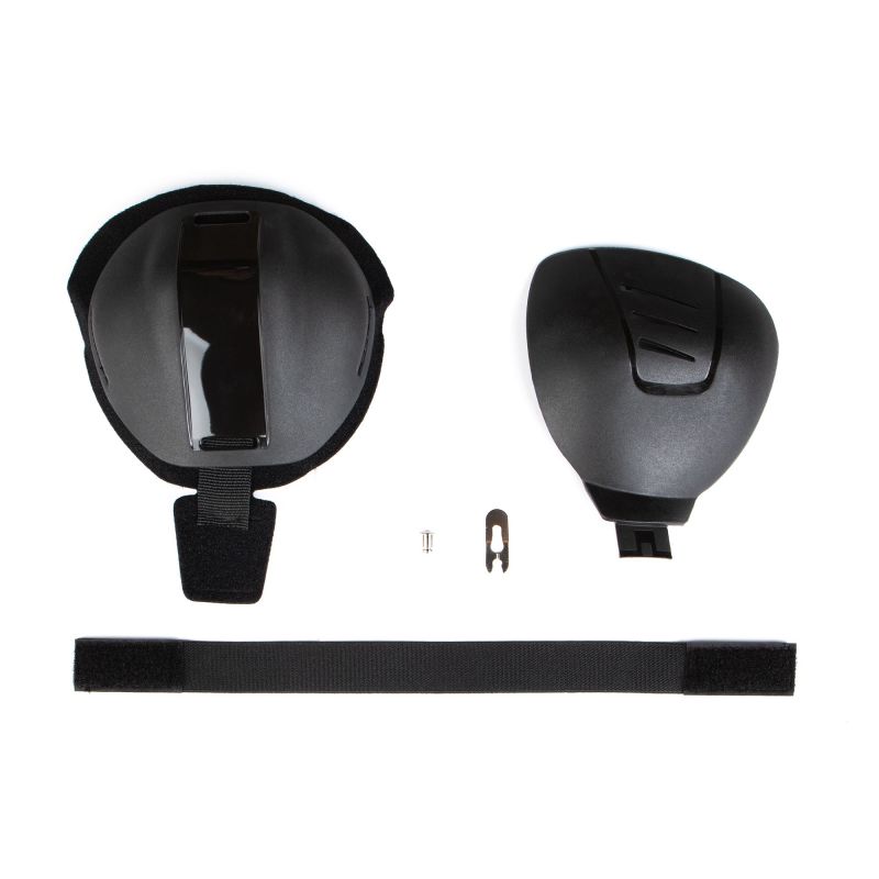 EVS Axis Patella Cup Replacement(Strap/Liner/Right Cup/Hardware) Black - Large/XL KBRP-AX-RPC-L/X-KT KBRP-AX-RPC-L/X-KT User 1