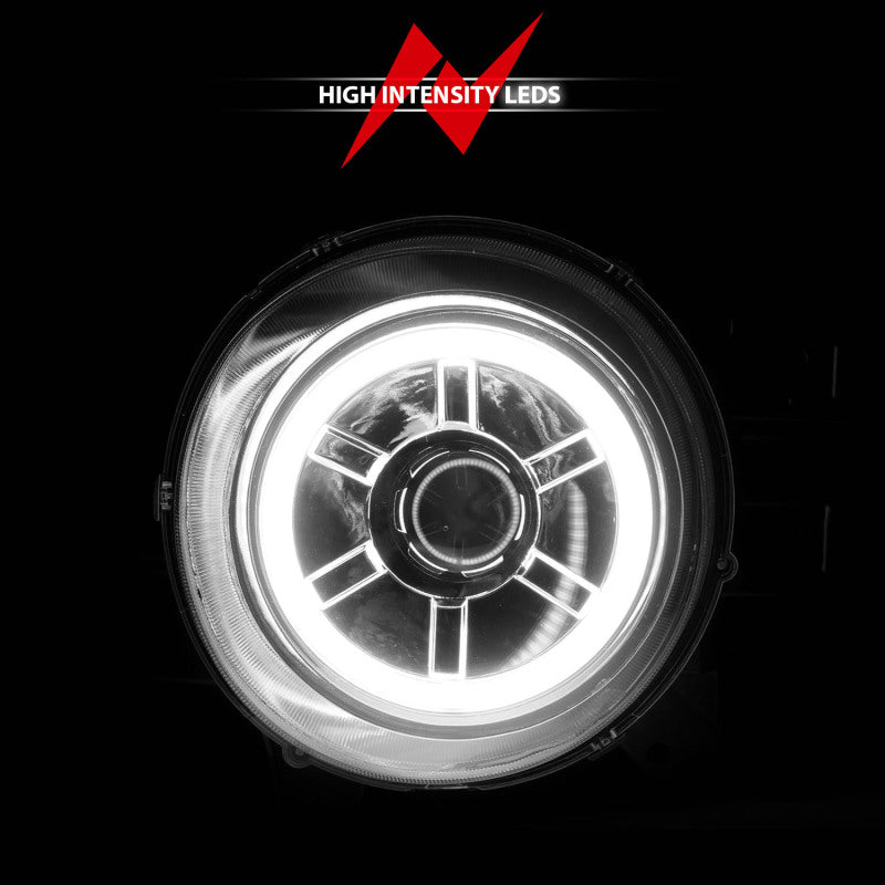 Anzo 2007-2013 Toyota Fj Cruiser Projector Headlights w/ Halo Chrome 111115 Photo - Unmounted