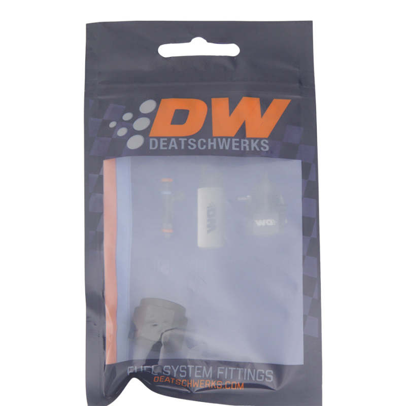 DeatschWerks 6AN Female Flare Cap - Anodized Matte Black 6-02-0714-B 6-02-0714-B Photo - lifestyle view