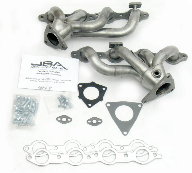 JBA 01-02 Camaro/Firebird LS1 1 5/8in Header Shorty Stainless Steel 1808S-1 1808S-1 User 1