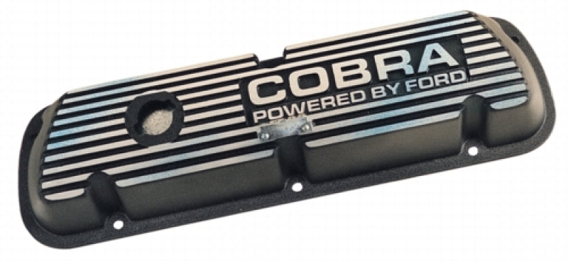 Ford SBF Blk Crinkle Valve Covers FRDM6582-A M-6582-A Photo - Primary
